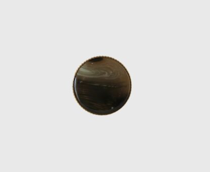 Bague résine beige