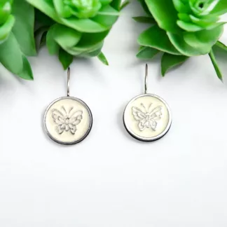 boucles d'oreilles papillons