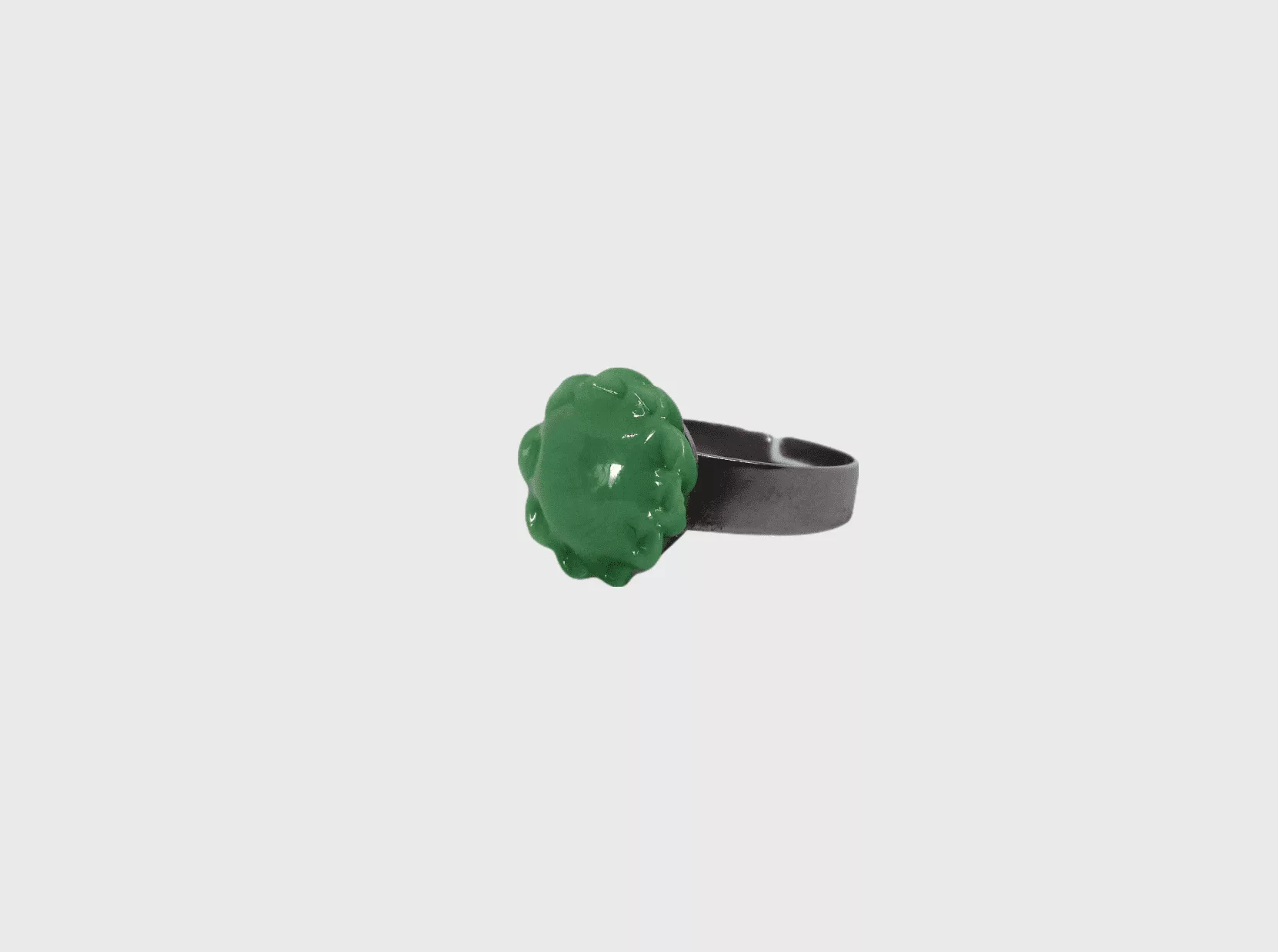bague émilie verte