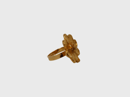 Bague Marguerite Dorée – Image 3