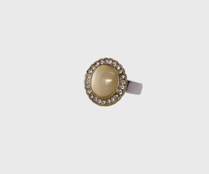 bague avec strass