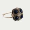 bracelet bleu baroque