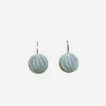 boucles d'oreilles vert d'eau