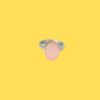 bague enfant en nacre rose