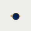Bague bleu outremer