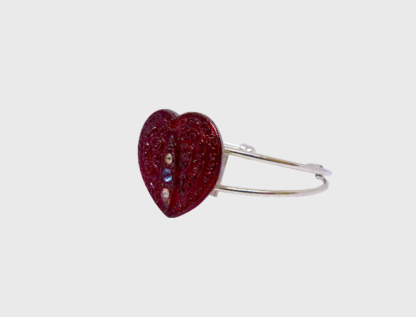 Bracelet Cœur Rouge – Image 2