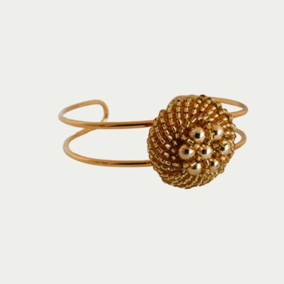 bracelet perles d'or