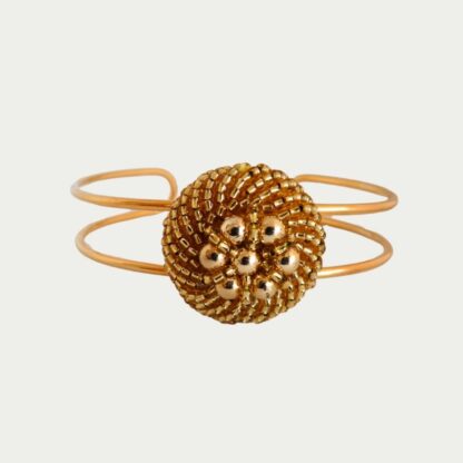 Bracelet Perles dorées