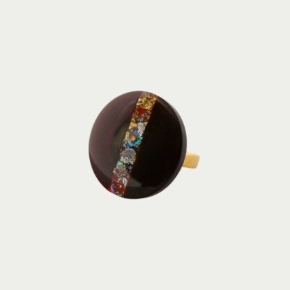 bague rayon vert