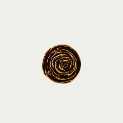 Bague rose métal doré