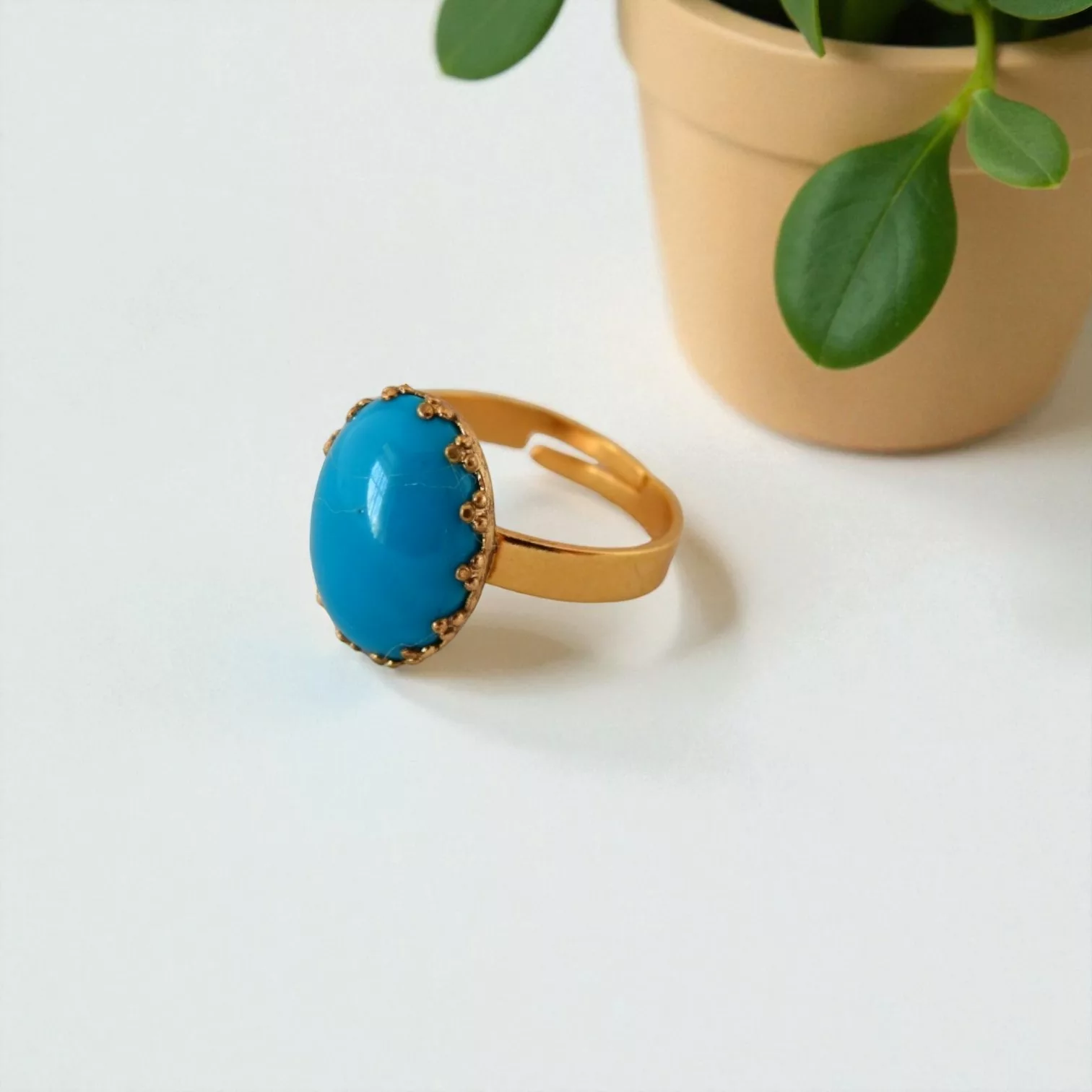 bague turquoise