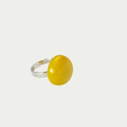 bague jaune canari