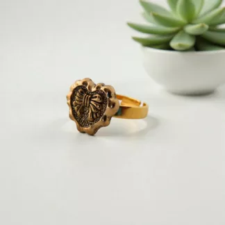 bague coeur en cadeau