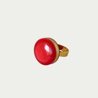 Bague Coquelicot