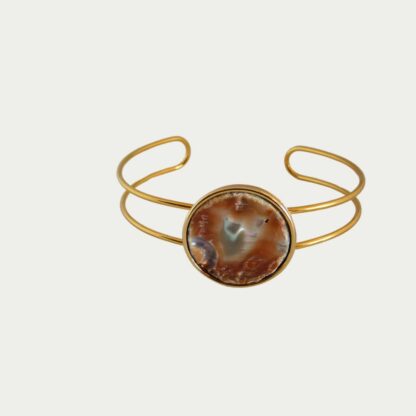 bracelet en nacre brute