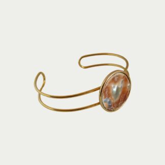 bracelet en nacre brute