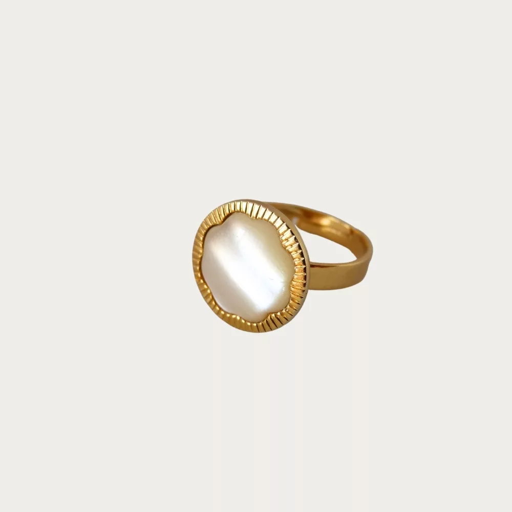 bague poudre de riz