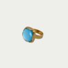 bague bleu lagon