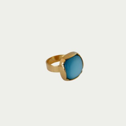 bague bleu lagon