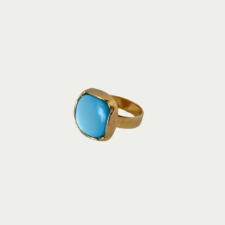 bague bleu lagon
