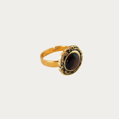 bague marron glacé