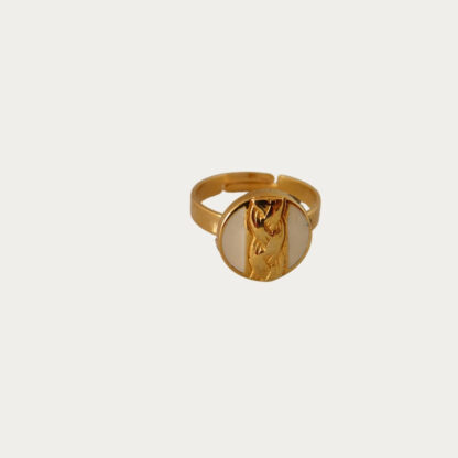 bague tresse d'or