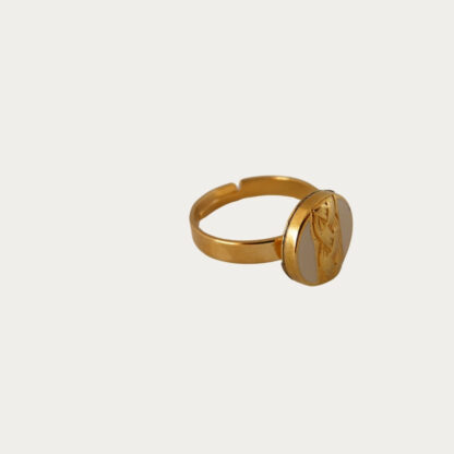bague tresse d'or