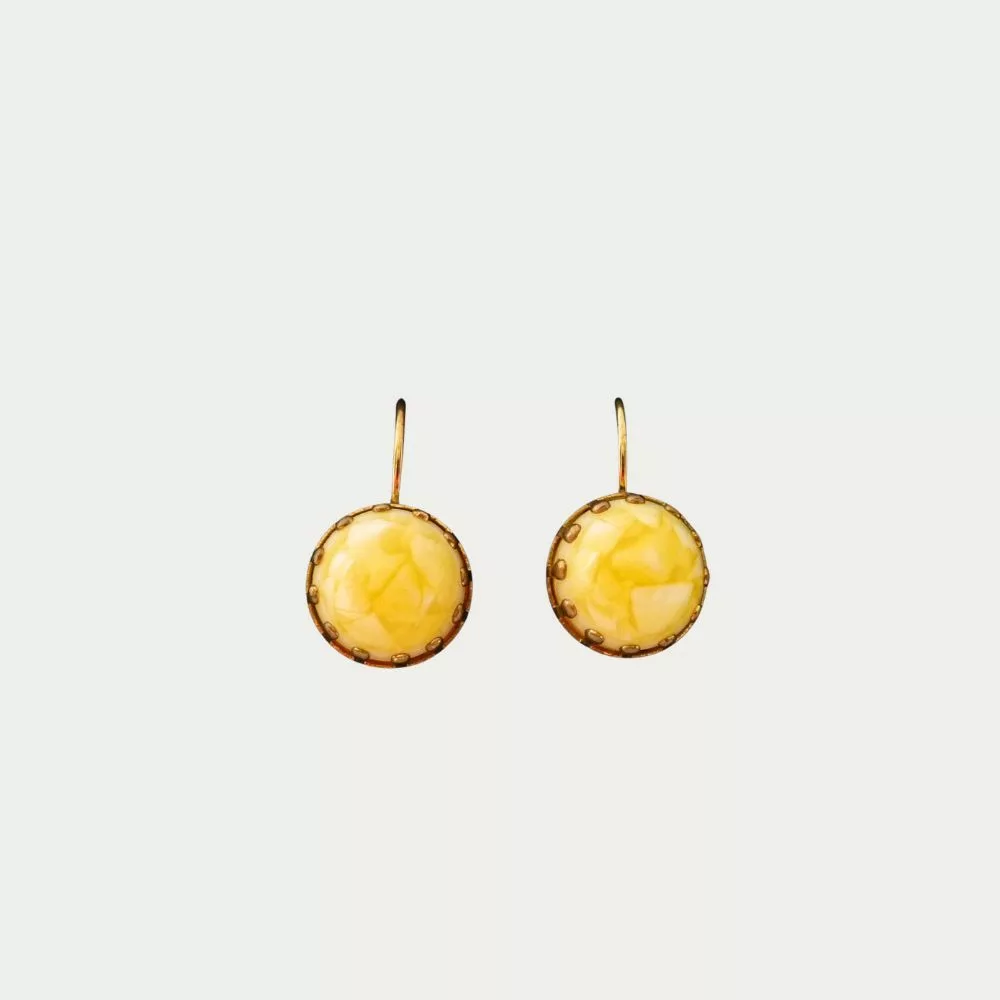 boucles d'oreilles citron