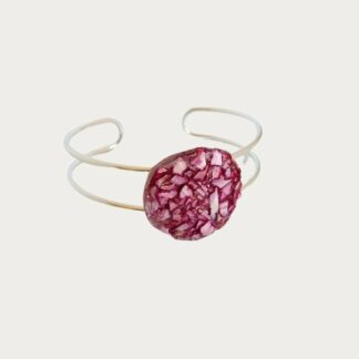bracelet coquillage rose