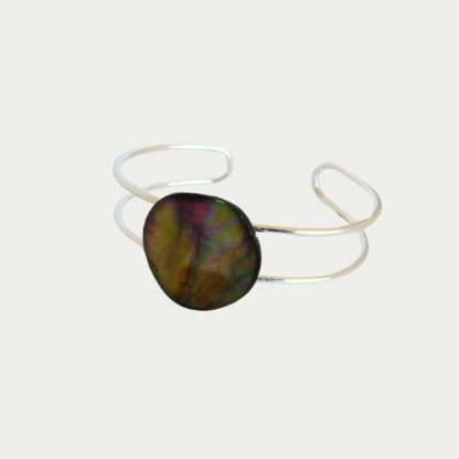 bracelet nacre irisée