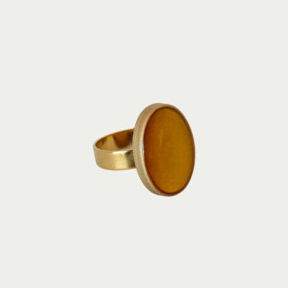 bague bouton d'or
