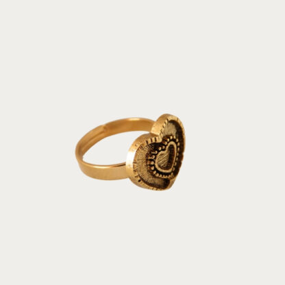 bague Double Cœur