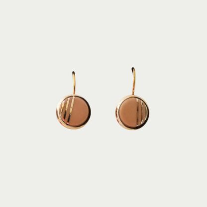 boucles d'oreilles Camel