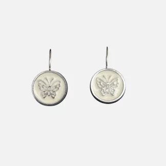 boucles d'oreilles papillon