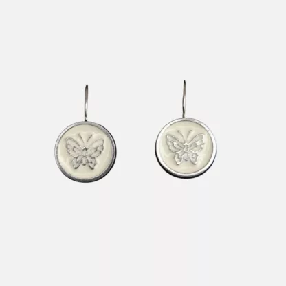boucles d'oreilles papillon