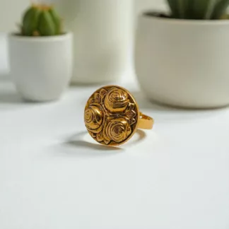 bague trois roses