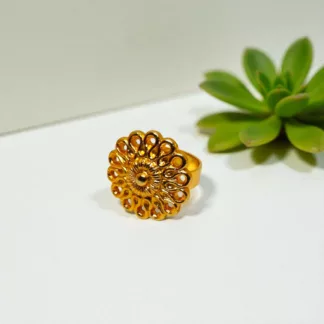 bague soleil antique