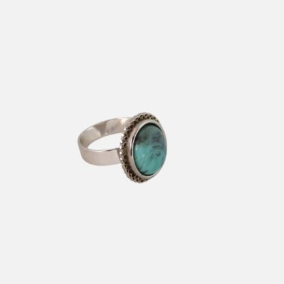 bague Bora-Bora bleu turquoise