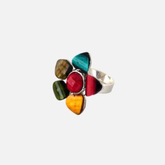 bague multicolore