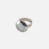 bague fleur blanche