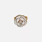Bague Fleur Blanche – Image 2