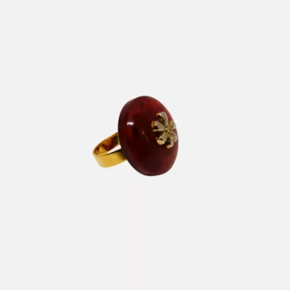 Bague Fleur de Feu – Image 3