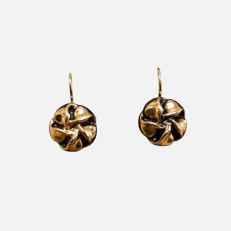 boucles-oreilles-fleur-or-vintage