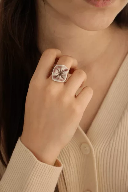 bague en céramique