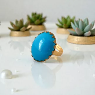 bague turquoise