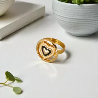 bague triple coeur
