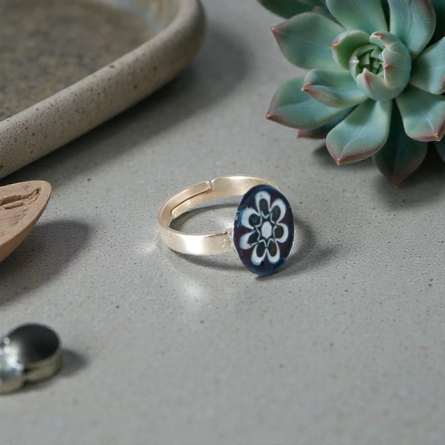 bague-éclat-floral-de-murano